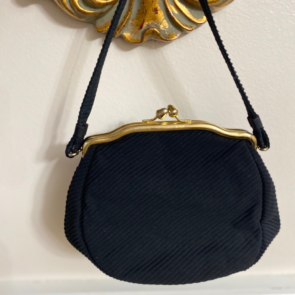 Julius resnick black evening bag